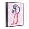 Stupell Industries Glam Heels & Disco Ball Framed Giclee, design by Ziwei Li